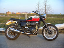 Load image into Gallery viewer, MassMoto Exhaust Full System 2in1 Tromb New Triumph Bonneville / T100 / Thruxton