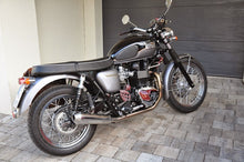 Load image into Gallery viewer, MassMoto Exhaust Full System 2in1 Tromb New Triumph Bonneville / T100 / Thruxton