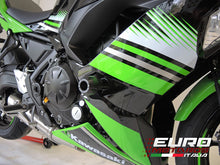 Load image into Gallery viewer, Kawasaki Ninja 650 2017-2023 RD Moto Crash Frame Sliders Protectors Black New