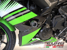 Load image into Gallery viewer, Kawasaki Ninja 650 2017-2023 RD Moto Crash Frame Sliders Protectors Black New