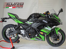 Load image into Gallery viewer, Kawasaki Ninja 650 2017-2023 RD Moto Crash Frame Sliders SL01 Protectors Black