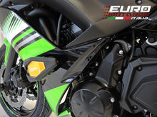 Load image into Gallery viewer, Kawasaki Ninja 650 2017-2023 RD Moto Crash Frame Sliders SL01 Protectors Black