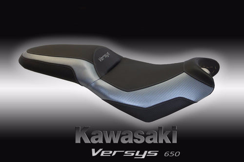 Kawasaki Versys 650 2006-2018 Tappezzeria Italia Seat Cover Custom Made New