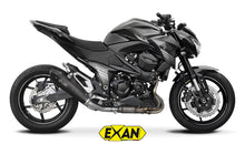 Load image into Gallery viewer, Kawasaki Z800 Exan Exhaust Silencer Conic X-BLACK Carbon/Titanium New