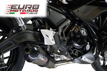 Load image into Gallery viewer, Kawasaki Ninja 650 2017 GPR Exhaust Slip-On Silencer GPE CF Road Legal New