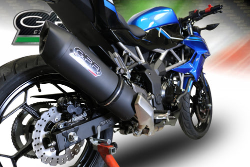 Kawasaki Z125 2019 GPR Exhaust System SlipOn Silencer Furore Nero Road Legal New