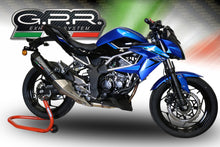 Load image into Gallery viewer, Kawasaki Z125 2019 GPR Exhaust System SlipOn Silencer GPE CF Road Legal Muffler
