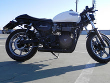 Load image into Gallery viewer, MassMoto Exhaust Full System 2in1 Cross Black New Triumph Bonneville / Thruxton