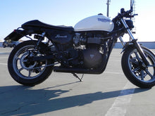 Load image into Gallery viewer, MassMoto Exhaust Full System 2in1 Cross Black New Triumph Scrambler