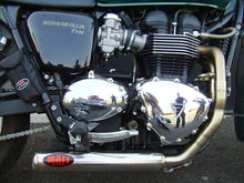 Load image into Gallery viewer, MassMoto Exhaust Full System 2in1 Cross New Triumph Scrambler