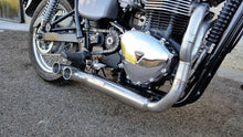 Load image into Gallery viewer, MassMoto Exhaust Full System 2in1 Trucker New Made In Italy Triumph Scrambler