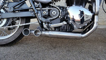 Load image into Gallery viewer, MassMoto Exhaust Full System 2in1 Trucker New Made In Italy Triumph Scrambler