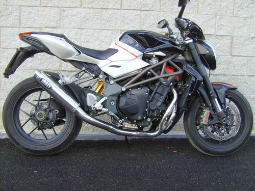 MassMoto Exhaust FULL System 4in1 GP1 Inox MV Agusta Brutale 910 990 1078 1090
