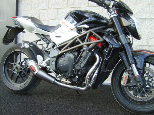 MassMoto Exhaust FULL System 4in1 Tromb Curv MV Agusta Brutale 910 990 1078 1090
