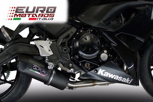 Kawasaki Ninja 650 2017 GPR Exhaust Slip-On Silencer Furore Nero Road Legal New