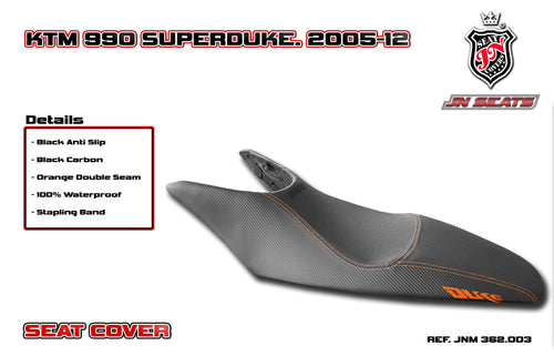 KTM SuperDuke 990 2005-2012 JN-Europe Seat Cover Anti-Slip New 362.003