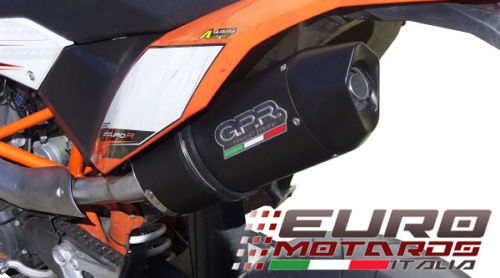 KTM 690 SMC / Enduro 2007-2016 GPR Exhaust Systems Furore Black Slipon Silencer