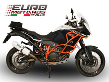 Load image into Gallery viewer, KTM LC8 Adventure 1290 15-16 GPR Exhaust Slip-On Silencer Albus White Road Legal