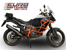 Load image into Gallery viewer, KTM LC8 Adventure 1290 15-16 GPR Exhaust Slip-On Silencer Furore Nero Road Legal
