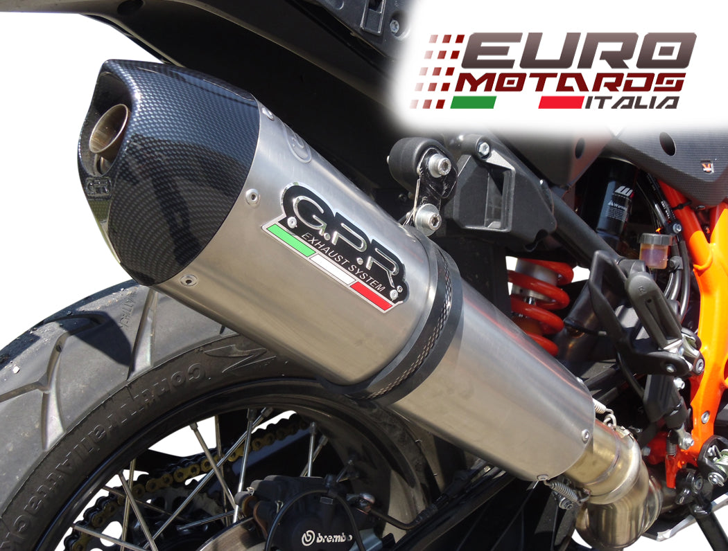 KTM LC8 Adventure 1050 2015-2016 GPR Exhaust Slip-On Silencer GPE Ti Road Legal