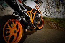 Load image into Gallery viewer, KTM Superduke 1290 Exan Exhaust Silencer X-GP Carbon/Titanium/Black New