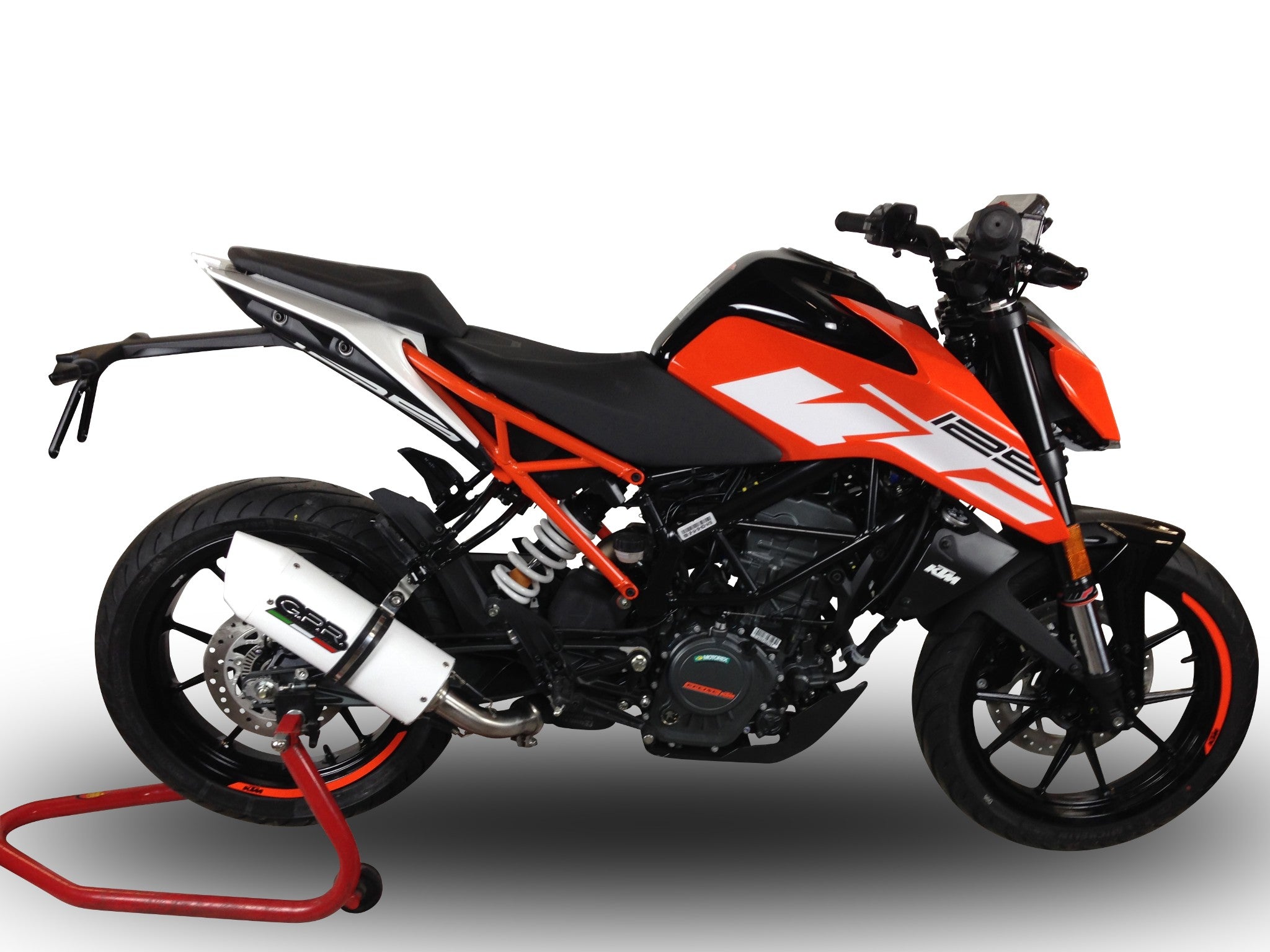 Présentation de la moto 125 KTM Duke 125