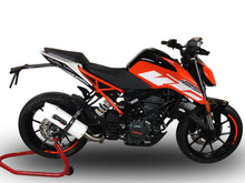 Load image into Gallery viewer, KTM Duke 125 2017-2018 GPR Exhaust Slip-On Silencer Albus White Road Legal