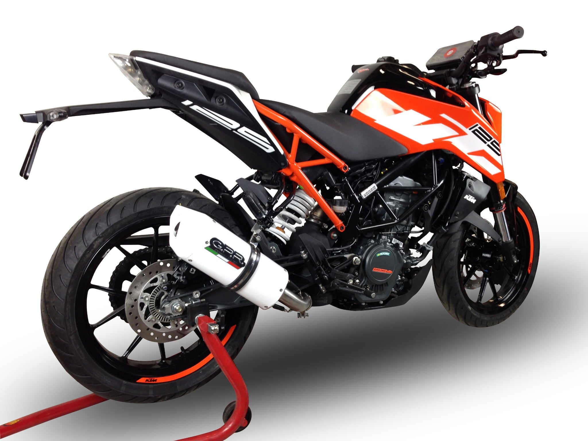 Présentation de la moto 125 KTM Duke 125