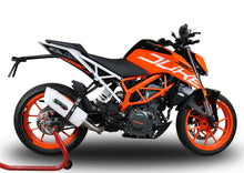 Load image into Gallery viewer, KTM Duke 390 2017-2018 GPR Exhaust Slip-On Silencer Albus White Road Legal