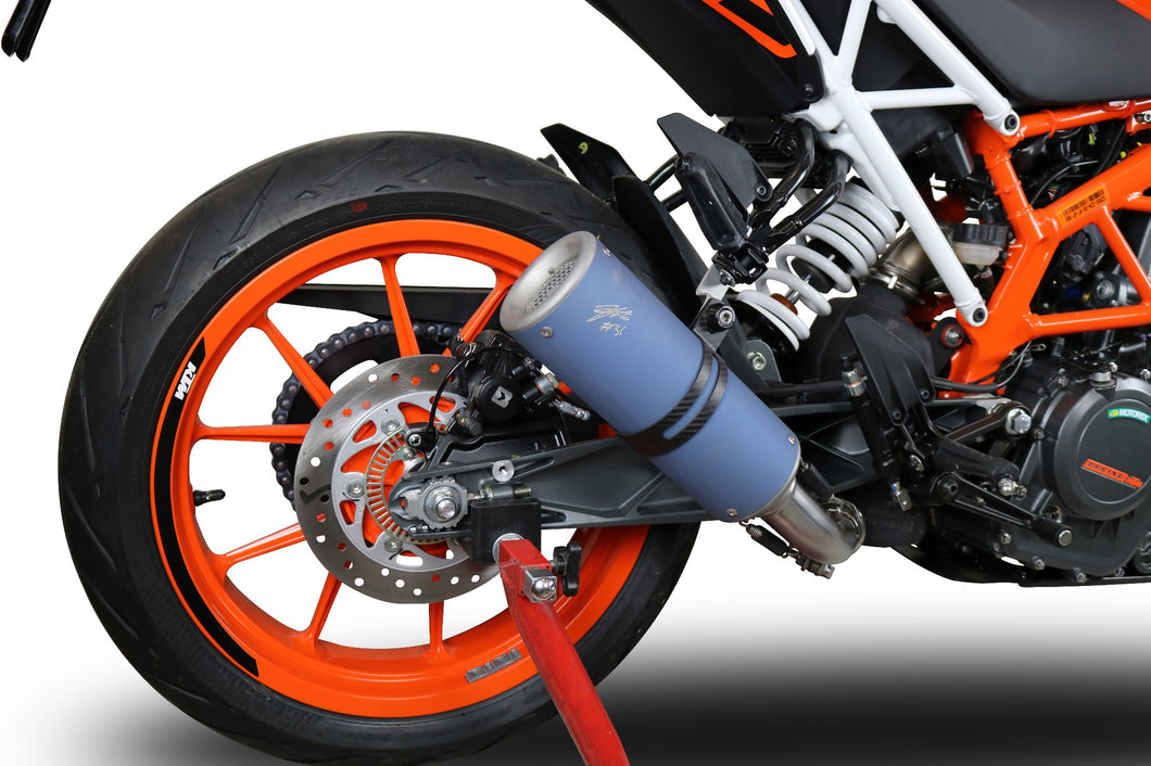KTM Duke 390 2017-2018 GPR Exhaust Slip-On Silencer M3 Titanium Moto3 Replica LE
