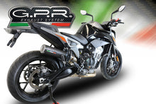 Load image into Gallery viewer, KTM Duke 790 2017-18 GPR Exhaust System SlipOn Silencer M3 Black Titanium Moto3