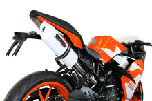 Load image into Gallery viewer, KTM RC 125 2017-2018 High Mount GPR Exhaust Slip-On Silencer Albus White New