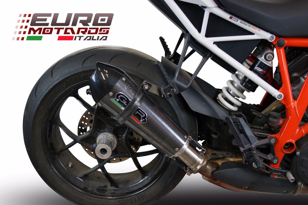 KTM Superduke 1290 R 2014-2016 GPR Exhaust Slip-On Silencer GPE CF Road Legal