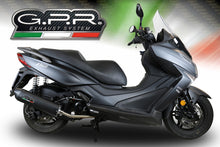 Load image into Gallery viewer, Kymco X-Town 125 2016-2017 GPR Exhaust Full System Furore Nero With Silencer New