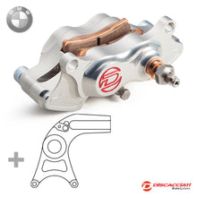 Load image into Gallery viewer, BMW S1000RR 2009-2016 Discacciati 4 Piston Rear Caliper &amp; Bracket Silver / Black