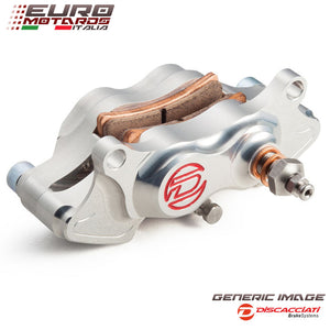BMW S1000RR 2009-2016 Discacciati 4 Piston Rear Caliper & Bracket Silver / Black