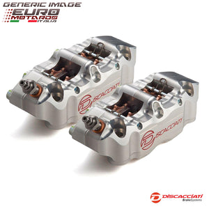 Suzuki GSXR 1000 750 2003-2008 Discacciati Front Radial Calipers Silver Or Black