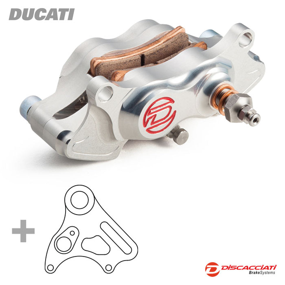 Ducati Sport Classic Paul Smart Discacciati 4 Piston Rear Caliper & Bracket New