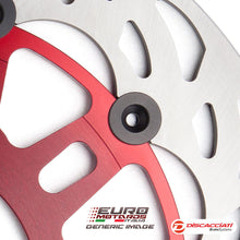 Load image into Gallery viewer, Ducati 900 SS Supersport Discacciati Light Brake Disc Rotors Pair Red/Black New
