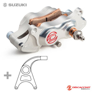 Suzuki GSXR 600 750 2008-2010 Discacciati 4 Piston Rear Caliper & Bracket New