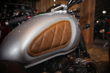 Load image into Gallery viewer, Triumph Street Scrambler 17-19 Luimoto Tank Leaf Diamond Knee Grip Pads 3 Colors