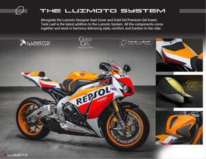 Suzuki GSXR 600 750 2011-2018 Luimoto Tank Leaf Knee+Tank Traction Grips+Pad New