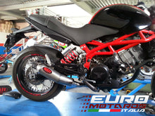 Load image into Gallery viewer, MassMoto Exhaust Mid System Tromb Titanium Curve New Moto Morini 9 1/2 2in1