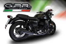 Load image into Gallery viewer, Moto Guzzi V7 III 2017-2018 GPR Exhaust Dual SlipOn Silencers Vintacone Black