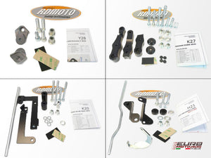 Suzuki GSXS 1000 (2 Points) 2014-2021 RD Moto Crash Frame Sliders White S47-PH01
