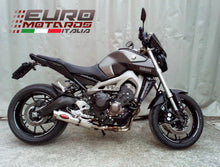 Load image into Gallery viewer, MassMoto Exhaust Slip-On Silencer GP1 Inox Road Legal Yamaha MT-09 FZ9 2013-2017