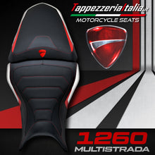 Load image into Gallery viewer, TPZ Italia Comfort Foam Seat Cover Ducati Multistrada 1200 1260 2015-20