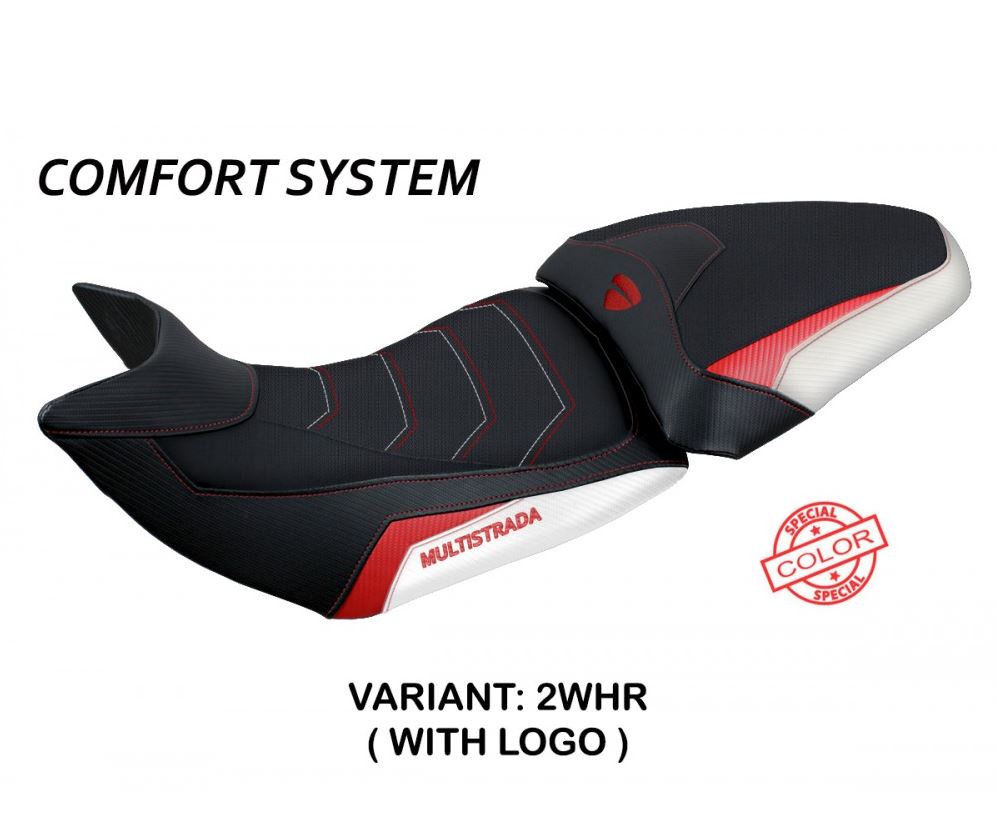 2種類選べる シート Ducati Multistrada 2010-2012 MOD用シートカバー。 Andrea  o. SEAT COVER FOR DUCATI MULTISTRADA 2010-2012 mod.  ANDR