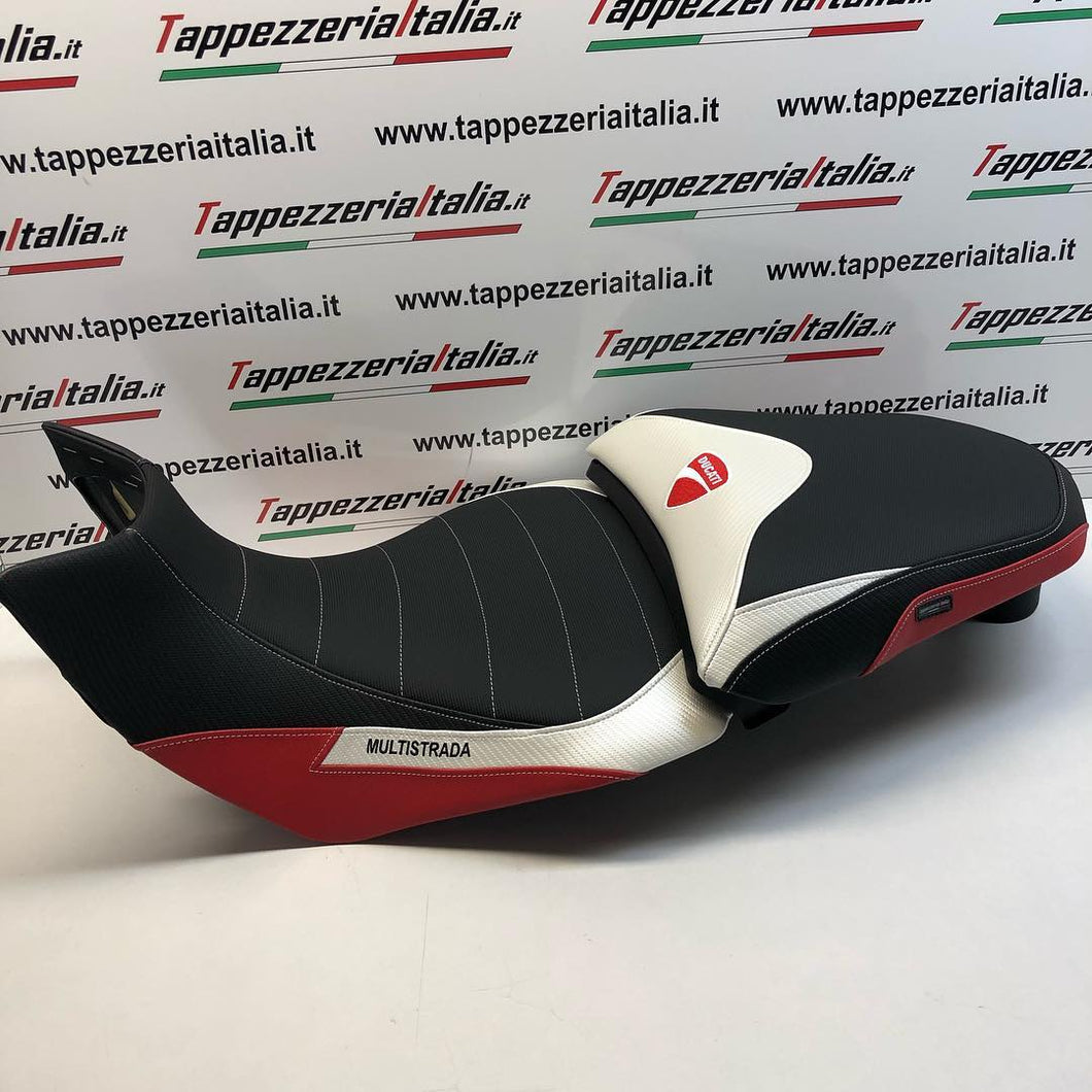 Ducati Multistrada 1200 1260 2015-19 Tappezzeria Italia Comfort Foam Seat Cover