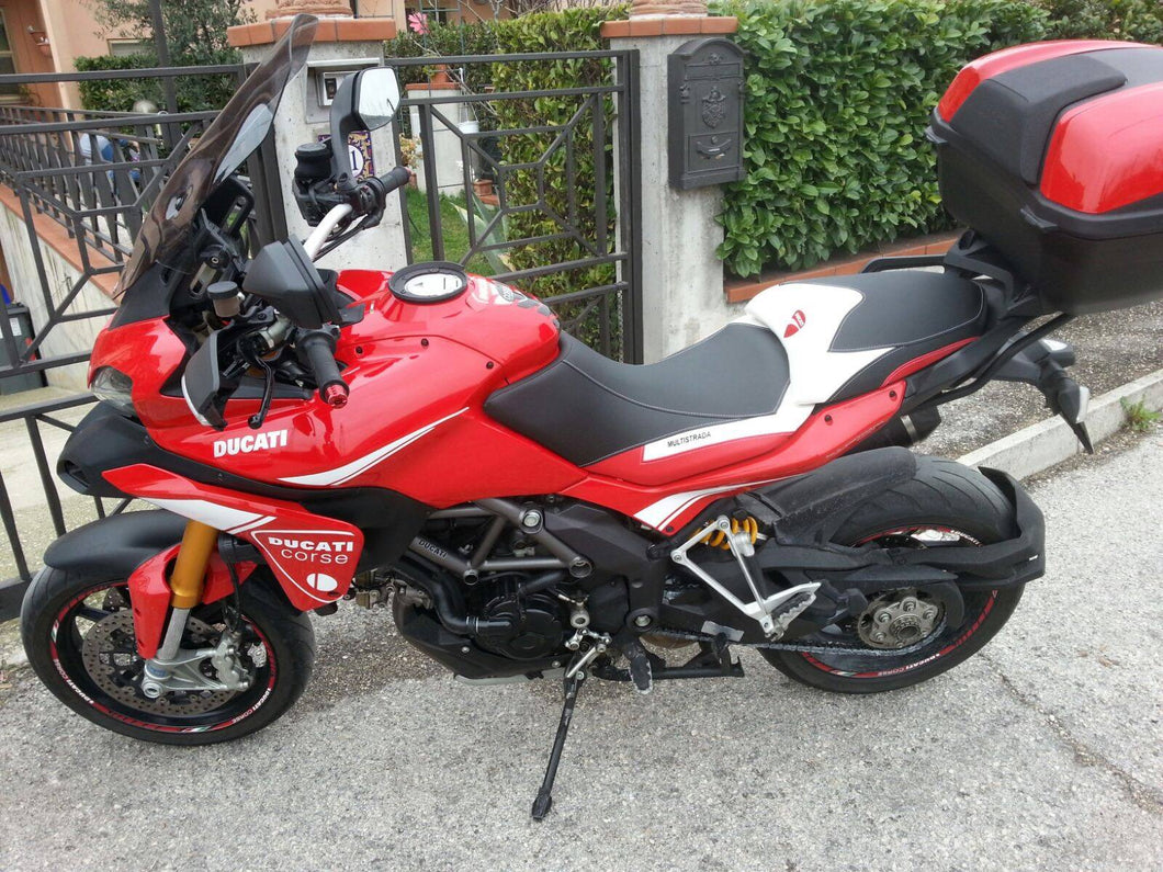 Ducati Multistrada 1200 2012-2014 /C Tappezzeria Italia Seat Cover Custom Made